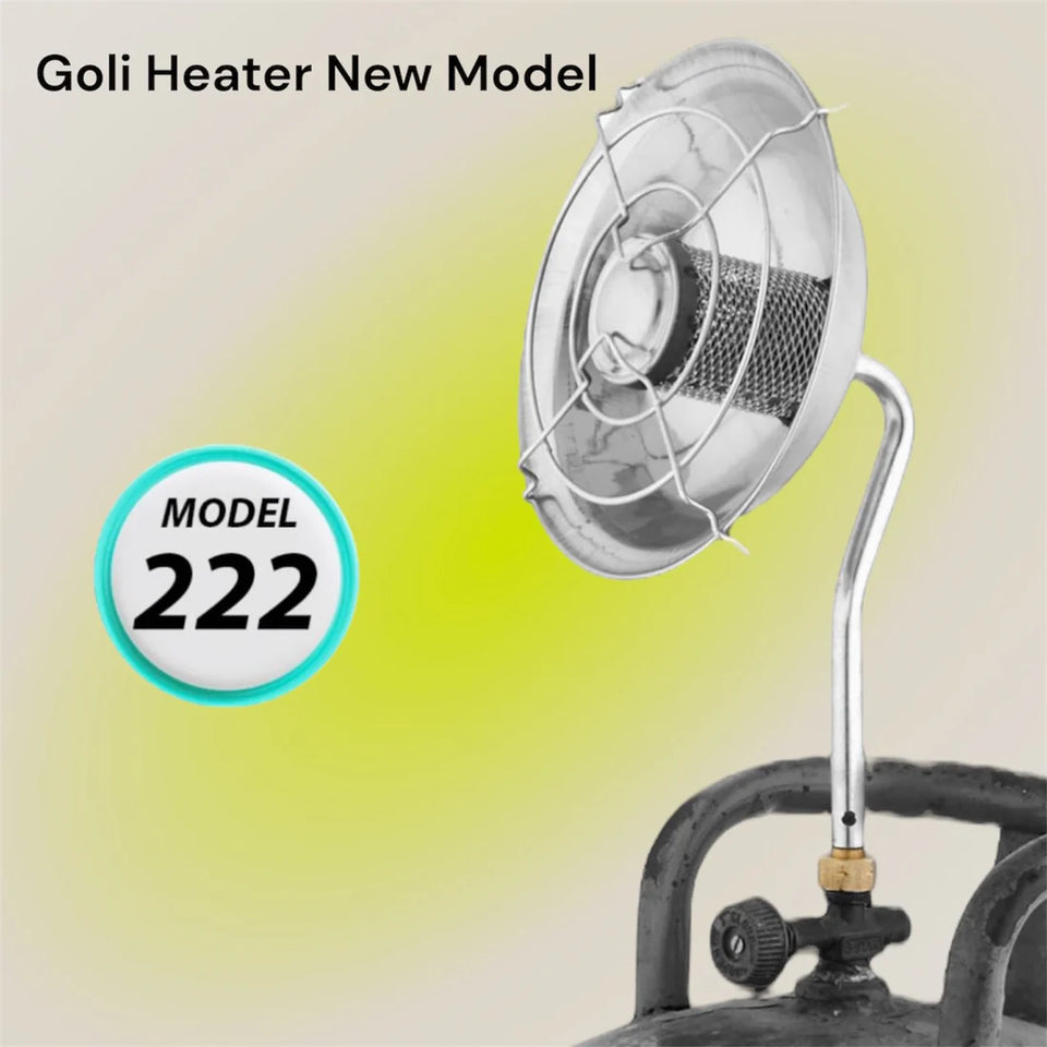 New Original Goli Wala Heater | 1Kg Gas 36 Hours Heating